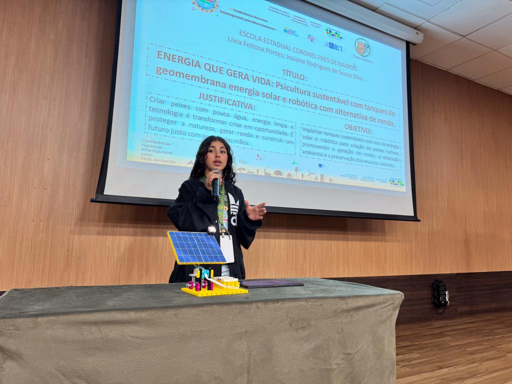 Estudante com projeto classificado em etapa estadual vai representar Mato Grosso em Brasília