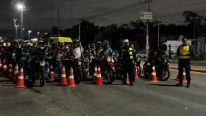 Fiscalização rigorosa da Lei Seca Motos resulta em autuações e apreensão de veículos