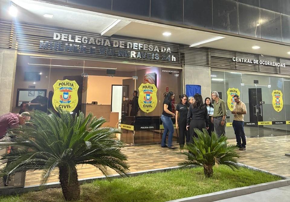 Polícia Civil prende em flagrante homem que agrediu ex-mulher e filho em Várzea Grande