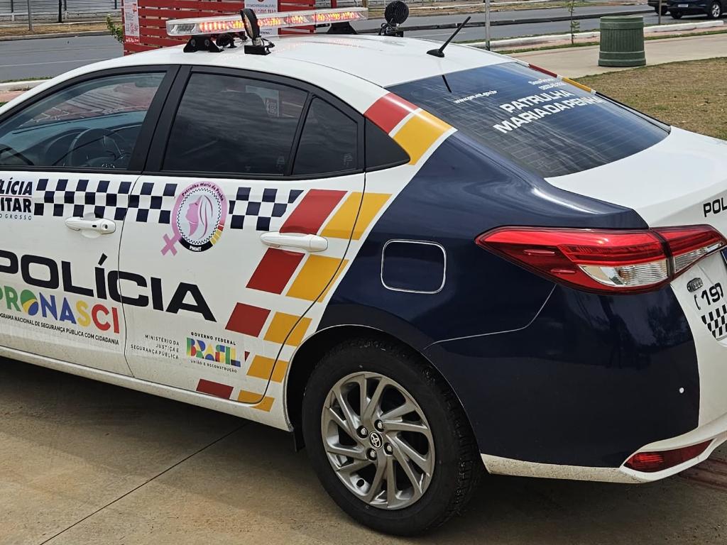 Patrulha Maria da Penha prende homem por ameaças contra ex-namorada em Cuiabá
