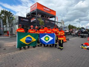 Bombeiros de MT conquistam 5º lugar em competição internacional de salvamento veicular na Alemanha