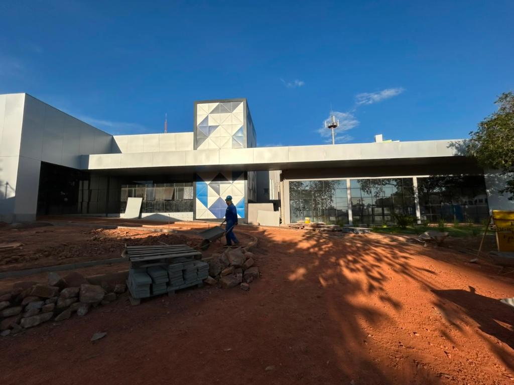 Obras de construção da nova sede do Cermac e MT Hemocentro chegam a 93% de execução