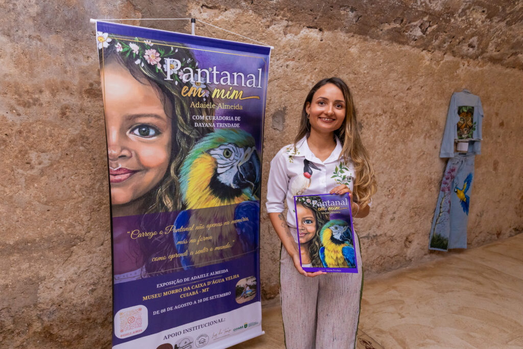 Exposição “Pantanal em Mim” reúne arte, memória e reflexão ambiental em Cuiabá